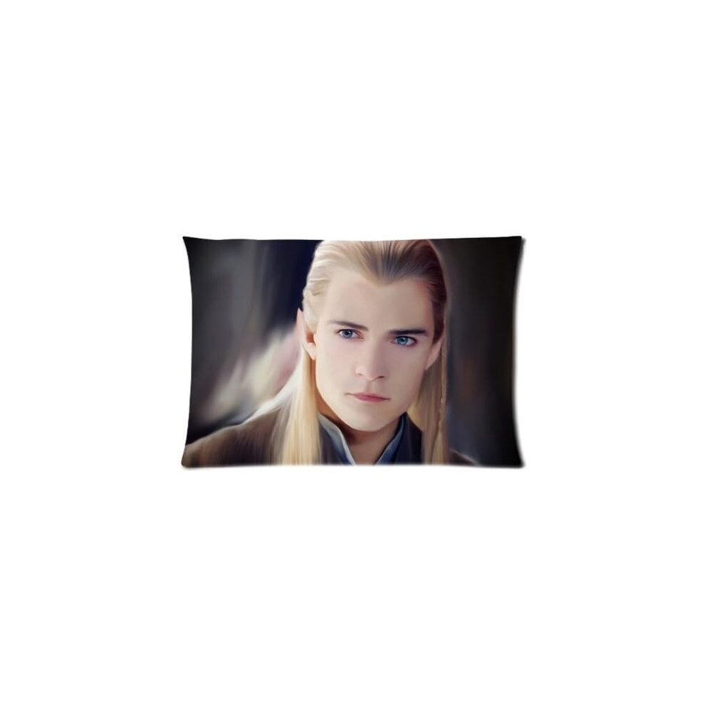 Custom Legolas Greenleaf Lord of the Rings Home Decorative Pillowcase Pillow Case Cover 20*30 Two Sides Print ORJ-636