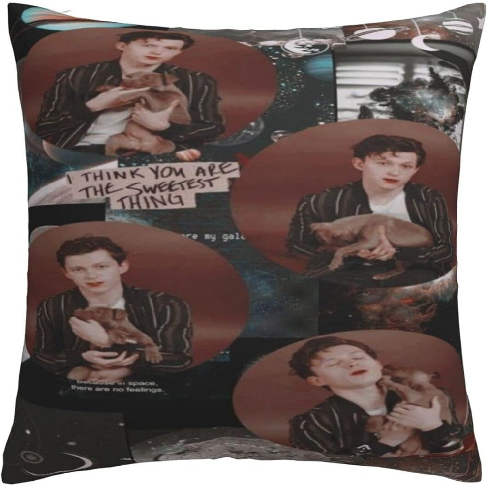Soft Cushion Covers Pillowcases,I Love Tom-Holland Decorative Large Square Washable Throw Pillow Cases for Living Room, Sofa, Bedroom, Home Car-image-OPC-PCRQNC9-NEW