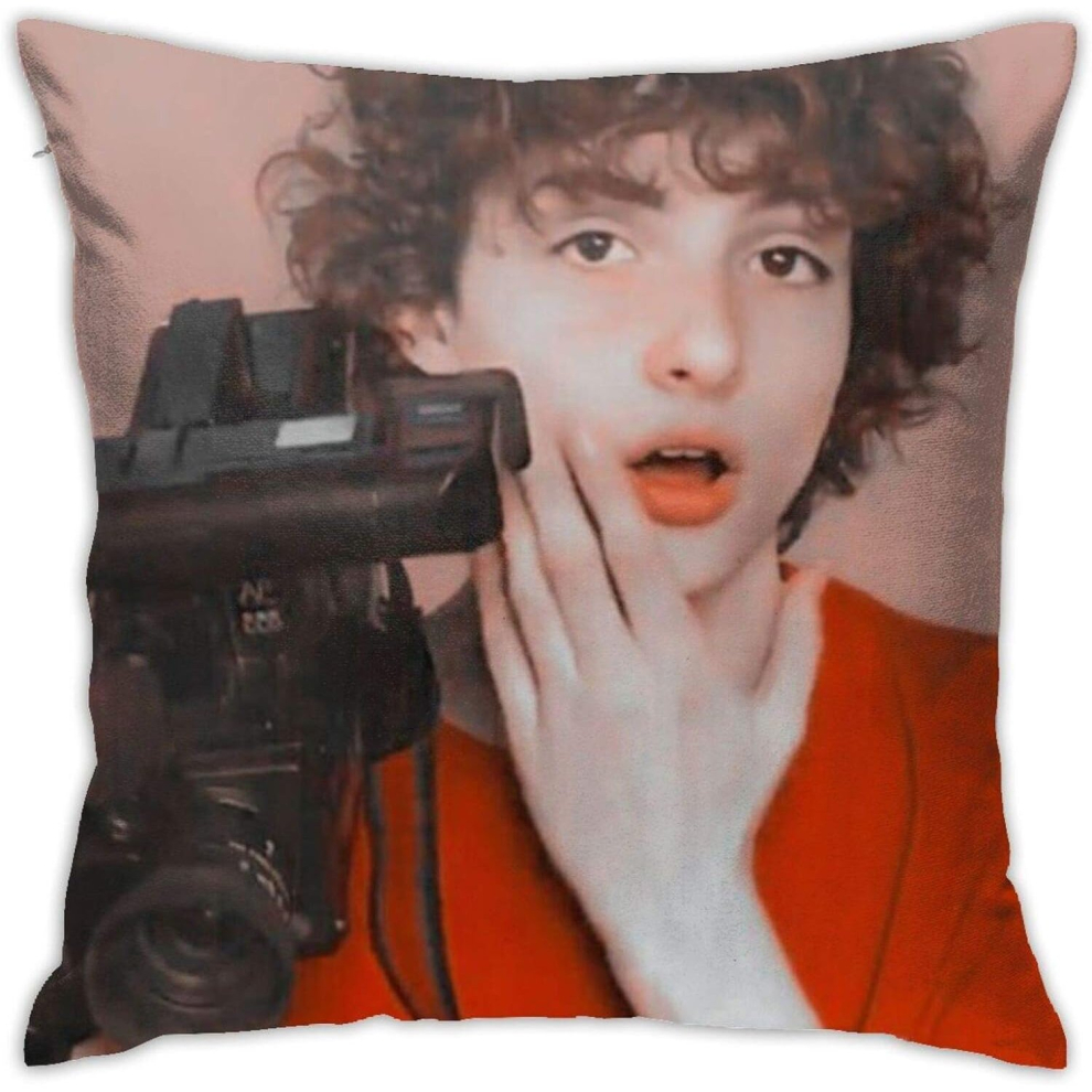 Finn Wolfhard Pillow Covers Pillow Cases Indoor Outdoor 18inch 18inch-image-OPC-PCRR5N8-NEW
