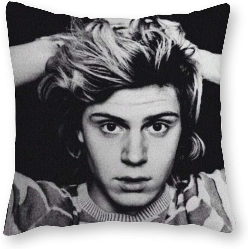 Tate Langdon Cushion Pillow - Pop Art - Canvas Pillowcase Single - Without Filling pad - 40x40cm (Cover only)-image-OPC-PCRR5WB-NEW