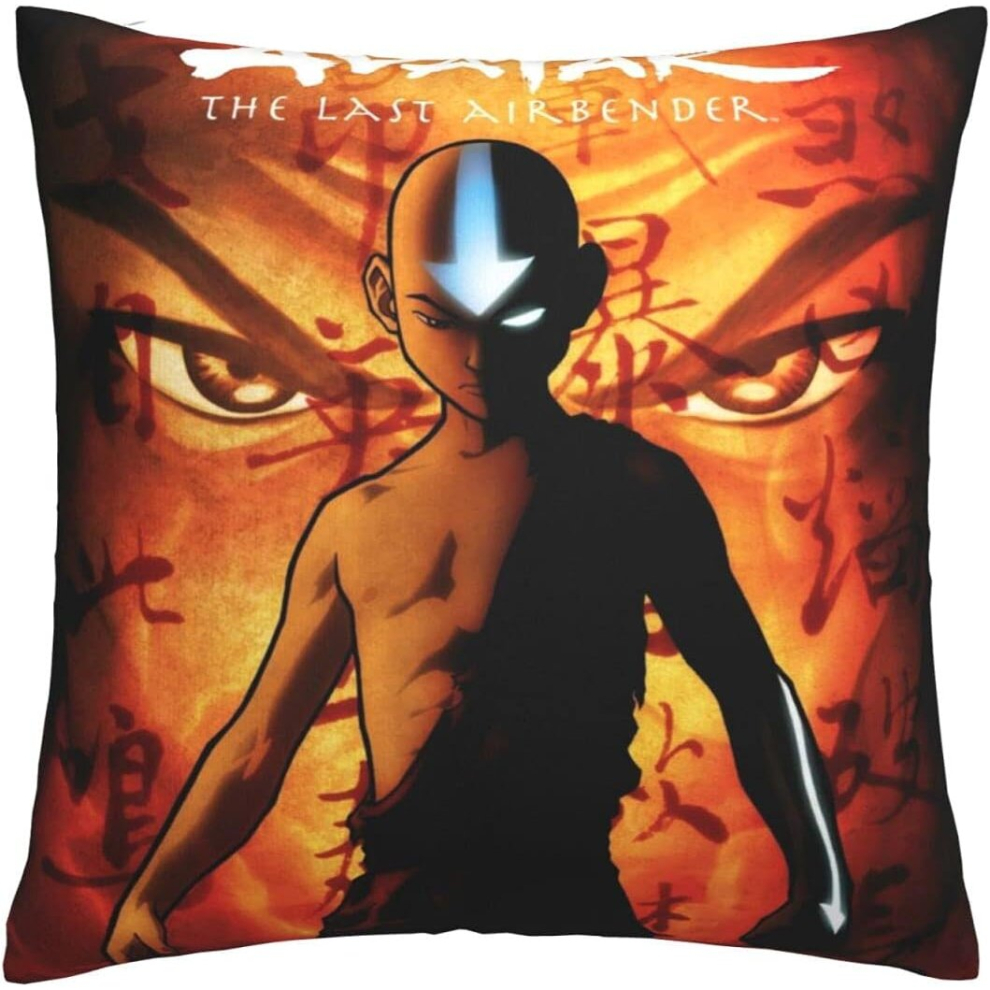 Last Airbender Multipurpose Pillowcase Soft Throw Pillow Cases Cushion Covers for Driving, Reading, Tv, Sleeping, Working, Heating, Your Bodyguard-image-OPC-PCRQX29-NEW