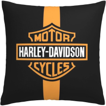 Soft Cushion Covers Pillowcases,Wallpaper Hd Logo Harley Davidson Decorative Large Square Washable Throw Pillow Cases