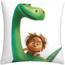 The Good Dinosaur Soft Cushion Covers 45 X 45 Cm Square Throw Pillowcases Comfy Decorative Throw Pillow Cases Luxury Pillow Cover