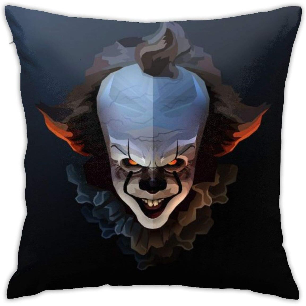 It Pennywise Throw Pillow Covers 18 X 18 Inch, Pillow Case Modern Cushion Cover Square Pillowcase Decoration.-image-OPC-PCRR8VM-NEW
