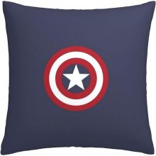Soft and Comfortable Captain America Cushion Covers 45 X 45 Cm Square Throw Pillowcases Outdoor Decor 18 X 18 Inch Double-Sided Printing