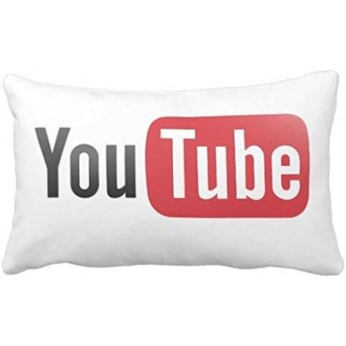 Standard Pillowcase Decorative YouTube Pillow Cases 20x36 Inches