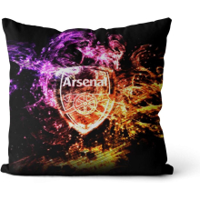 Arsenal F.C Throw pillows English Football Microfiber pillow 45x45cm for Living Room Sofa Couch Bed Outdoor Pillowcases, With filler