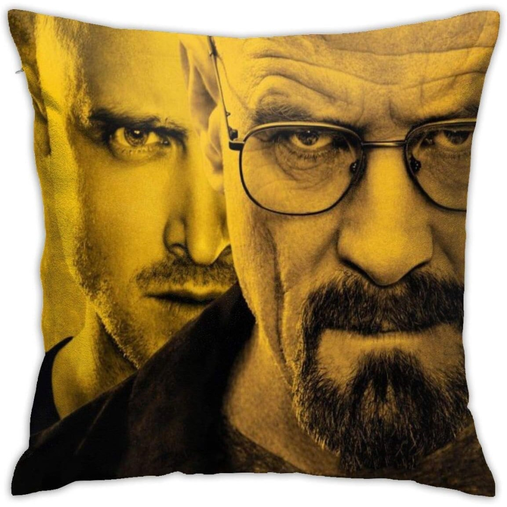 Breaking Bad Throw Pillow Covers Decorative Cotton Pilloases for Living Room Sofa Couch Bed Soft Pillow Cases 45CM*45CM