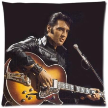Singer Elvis Presley Pillowcase Pillow Case Cover 18x18 inch (Twin Sides)