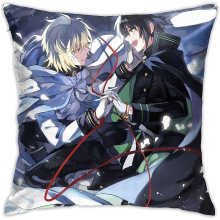 Se-Raph of The-End Pillow Protector Decorative Pillows Covers Pillowcase with Zipper for Couch Sofa Outdoor Home Decor-Cc261