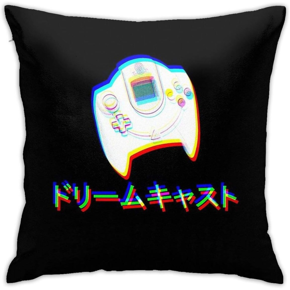 Dreamcast Pillowcase Soft Cushion Covers Bedroom Couch Sofa Square Pillow Cases Home Decor Throw Pillow Covers 18x18 Inch-image-OPC-PCRRRMF-NEW