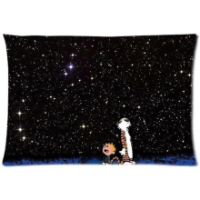 Generic calvin and hobbes Custom Zippered Pillow Cases (50cmx75cm)