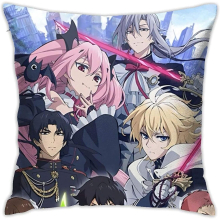 Se-Raph of The-End Pillow Protector Decorative Pillows Covers Pillowcase with Zipper for Couch Sofa Outdoor Home Decor-Cc266