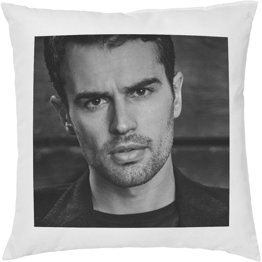 Theo James Cushion Pillow - Pop Art - 100% Cotton - Available with or without filling pad - 40x40cm (Cover only)-Cover only