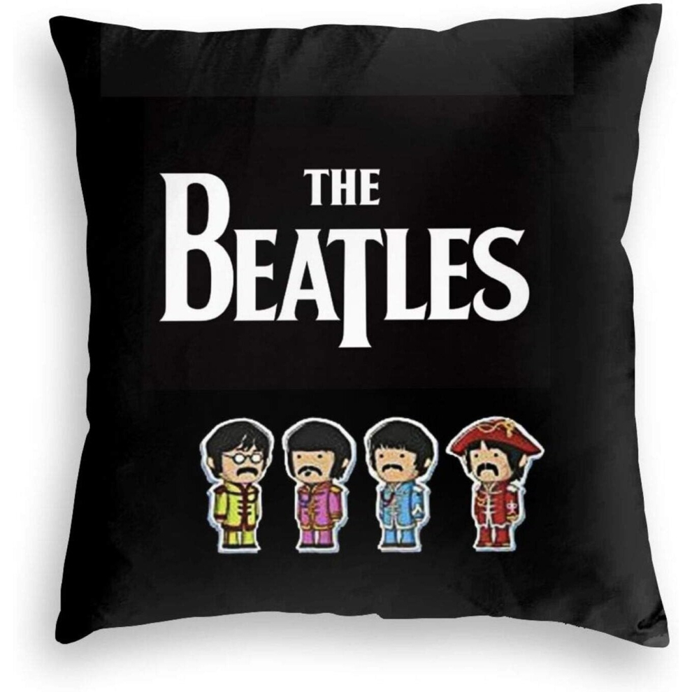 Beatle Cartoon Velvet Pillowcase Car Cushion Throw Sofa Pillow Cover Bed Pillow Cushion Cover(20"X20")