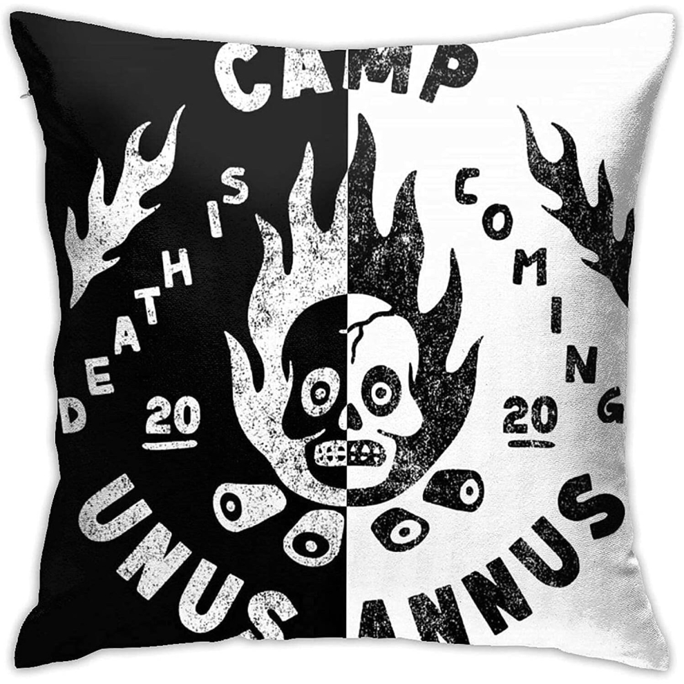 Unus Annus Throw Pillow Covers 18 x 18 inch Anti-Shrinkage Simple Pillow Covers Cushion Covers Soft Decorative Throw Pillow-image-OPC-PCRRY9H-NEW