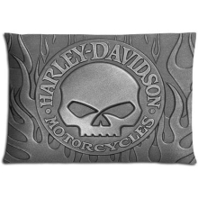 20x30 inch 50x76 cm bench pillow protectors cases Polyester & Cotton softer Decorate Harley Davidson
