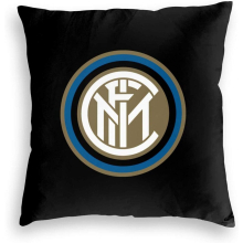 Inter Milan Soccer Club Funny Cartoon Velvet Pillowcase 3D Printed Throw Sofa Pillowcase Car Cushion Bed Pillow Cover(55 * 55cm(22"x22"))