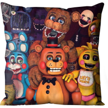 FNAF Cushion FNAF's Throw Pillow Cushion Case Multiple Characters Standard Size for Room Bedroom Sofa for Christmas Thanksgiving birthday gift