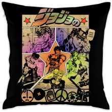 JoJo's Bizarre Adventure Decorative Lumbar Pillow Covers Case Pillowcases