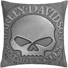 Throw Pillow Covers Harley Davidson Warm and Soft Cushion Cover for Decorative Pillowcases in Bed Sofa Outdoor Pillow