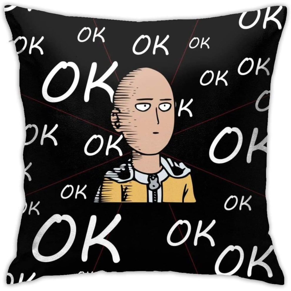 Throw Pillow Cases Soft Square Throw Pillow Cases Home Decor Bed Sofa Sofa Farmhouse Cushion Cover 45cm*45cm on both sides-Fun Sayu OK OK OK-image-OPC-PCRSBMF-NEW