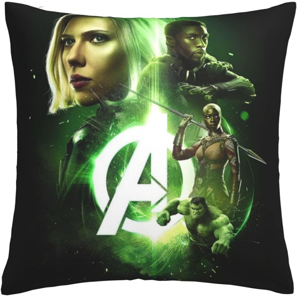 Soft and Comfortable Black Widow Cushion Covercase Square Hull House Sofa Cover 45 x 45 cm-image-OPC-PCRSBKQ-NEW