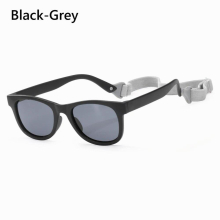 Flexible Polarized Baby Sunglasses with Adjustable Strap for Newborn Infant 0-24 Months Summer 100% UV Protection Eyewear