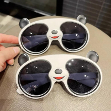 Children Polarized Sunglasses Boys Anti-UV Silicone Baby Sunglasses Girls Panda Childs Glasses ski goggles