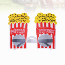 Eyewear Party Novelty Glasses Christmas Shape Carnival Funny Popcorn Decorative Sunglasses Costume Holiday Eyeglasses