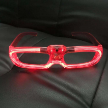12pcs Adult Kids Led Glasses Glow Birthday Party Supplies Light Up Eyeglasses Flashing Luminous Neon Sunglasses Carnival