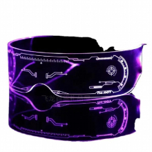 Colorful Luminous LED Glasses for Music Bar KTV Neon Party Christmas Halloween Decoration LED Goggles Props