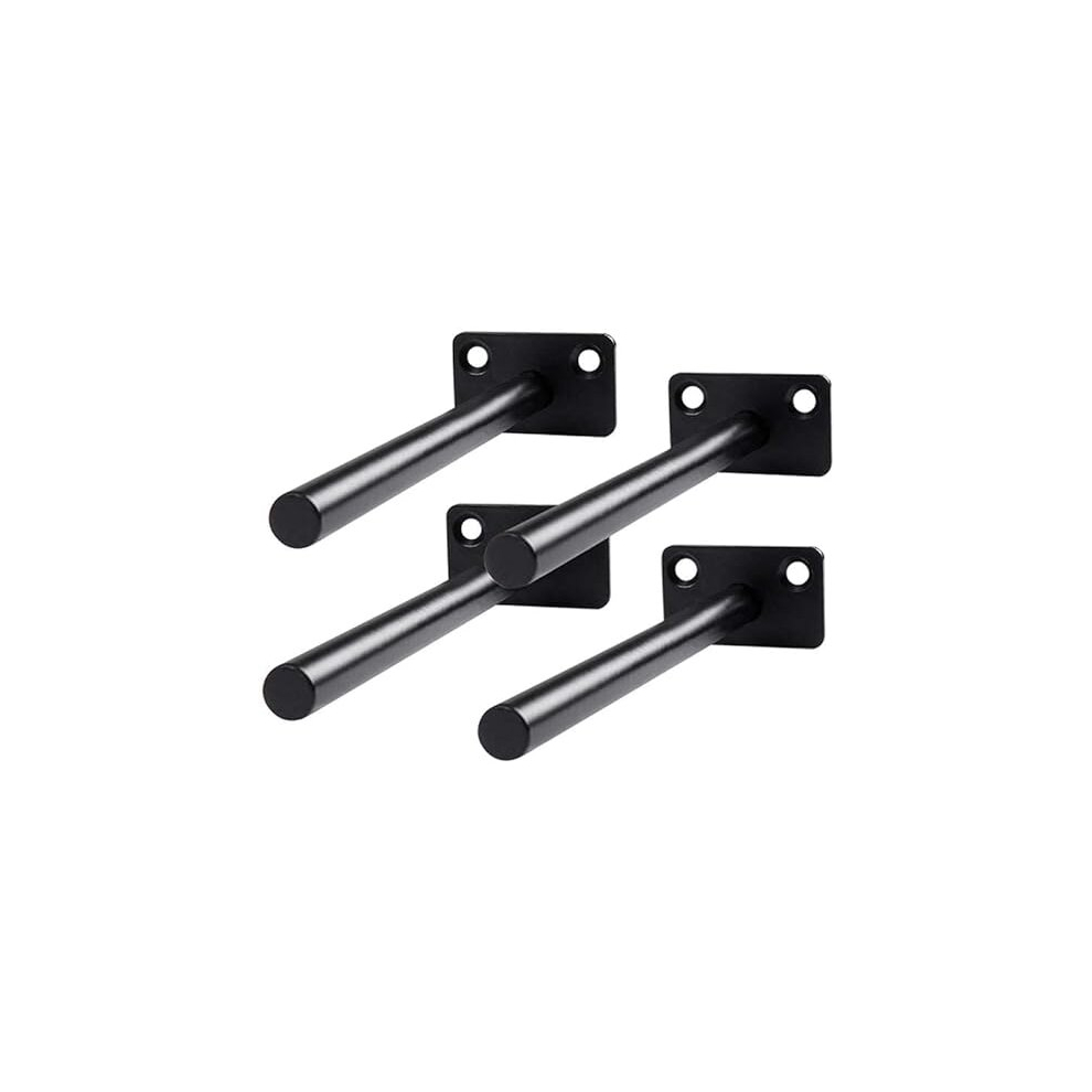 Shelf Brackets Solid Steel Floating Shelf Bracket For Floating Wood Shelves Duty Hidden Shelf Supports 7651018184737