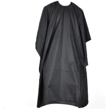 Hair Cutting Hairdressing Cloth Barbers Hairdresser Salon Adult Waterproof Cape Gown Wrap Black