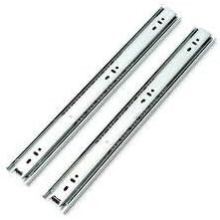 1 Pair 400 mm Drawer Runners Groove Ball Bearing Metal Draw Slides 45mm Heavy Duty