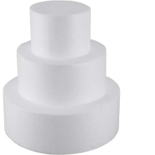 Round Cake Dummy 4 inch / 6 inch/ 8 inch (Cake Dummy Set 4 inch 6 inch 8 inch)