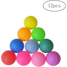 Standard 40mm Ping-Pong Balls Grind Plastic Table Tennis Ball Durable Colorful Ping-Pong Balls Random Color 12pcs Stylish and Practical