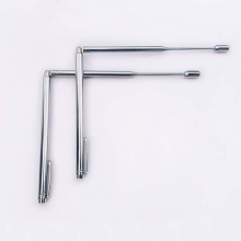 2 Piece Wishing Rods Adjustable Detector Water Tool Stainless Steel Measuring Equipment for Water Observe Divining Witching Flexible Hunting