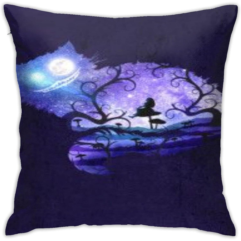 Comfortable Decorative Cushion Covers,Nightmare Before Christmas Paintings, Soft Square Throw Pillow Covers Cushion Pillowcases-Color_10-image-OPC-PCRS9YN-NEW