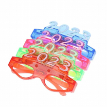 Glowing Glasses Four Lights LED Flash Christmas Glasses Party Supplies Neon Party Party Decoration Led Costume