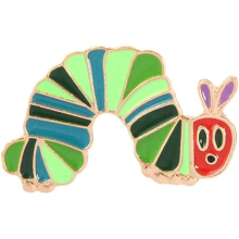 Brooches Cartoon Strawberry Worm Enamel Badge Collar Lapel Brooch Pin Clothes Jewelry Practical and Popular