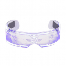LED Luminous Glasses Electronic Visor Glasses Light Up Glasses Prop For KTV Bar Party Performance Children Adult