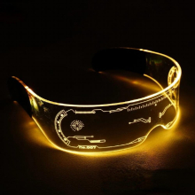 7 colors Controllable LED Luminous neon party Acrylic Light Glasses For Bar KTV Halloween Christmas Parties,New year Celebration