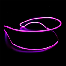Wireless Party Glasses Led Glasses LED Light Up Eyeglasses Neon Party Supplies Luminous Glasses For Halloween Christmas Festive