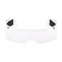 Light Up Glasses Futuristic LED Visor Glasses 7-Color Sunglasses For Men Women Cosplay Festivals Halloween Bars Clubs