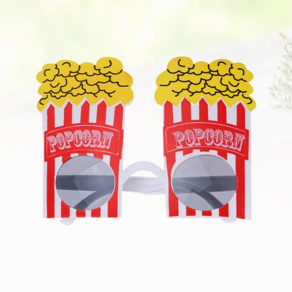 Eyewear Party Novelty Glasses Costume Sunglasses Popcorn Christmas Funny Decorative Carnival Eyeglasses Holiday Shape