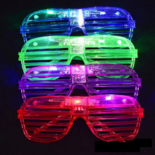 Glow Party Flashing Light Luminous Blinds Glasses Concert Bar LED Props Toys Birthday Gift