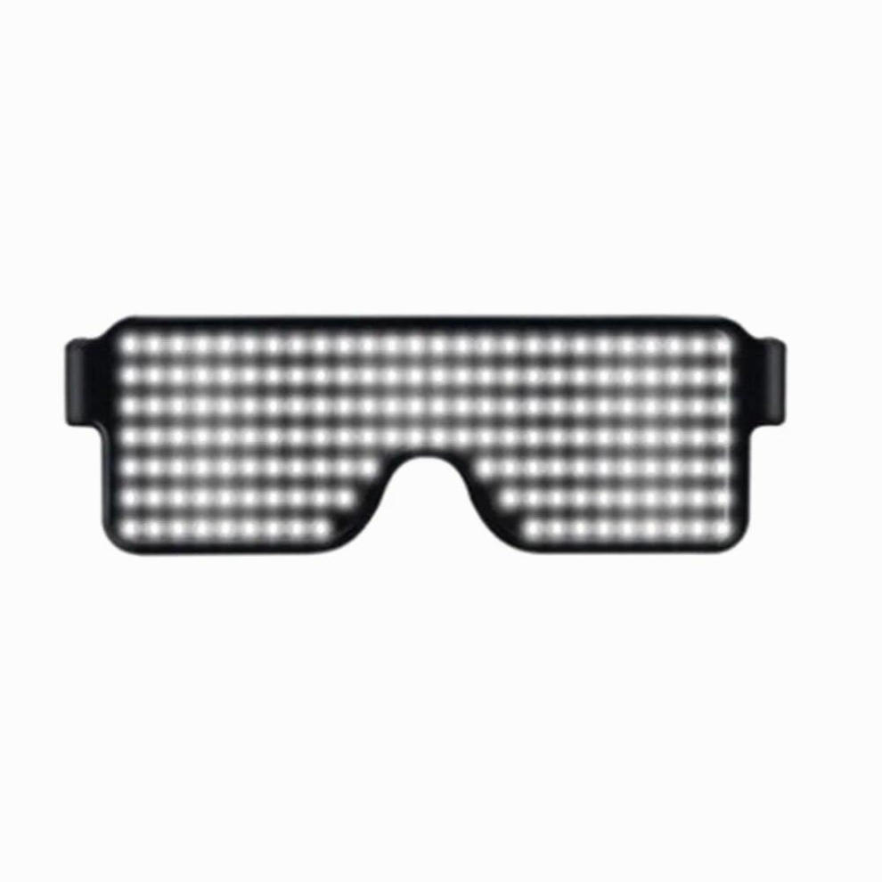 Halloween Christmas Multifunction Led Glasses Nightclub Party Flashing Sunglasses Christmas Eyewear For Hot Sa Multicoloured