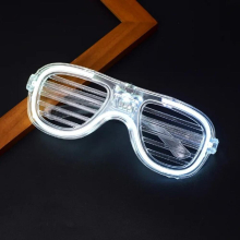 2pcs LED Luminous Glasses Neon Flashing Glasses Wedding Bachelorette Bar Party Decoration Photo Prop Glow Supplies