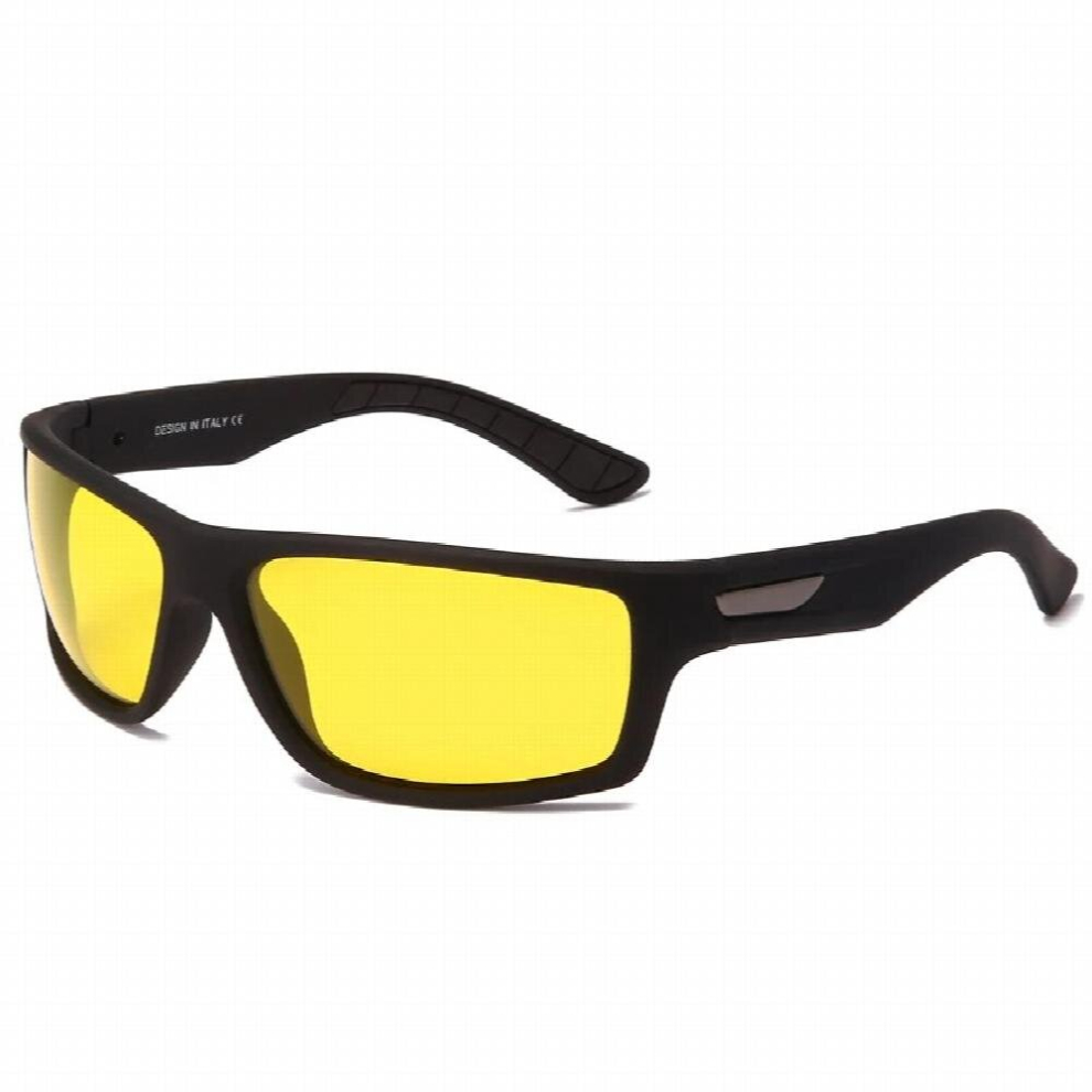 Longkeeper Night Vision Glasses Men Women Polarized Sunglasses Yellow Lens Anti-Glare Safety Driving Goggle Uv400 Eyewear 885672337445